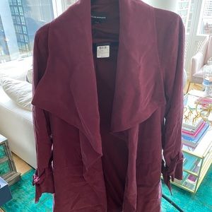 Club Monaco draped lightweight coat
